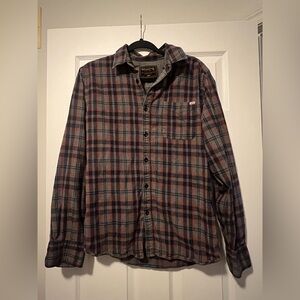 Jack & Jones Casual Plaid Shirt - Blue and Red